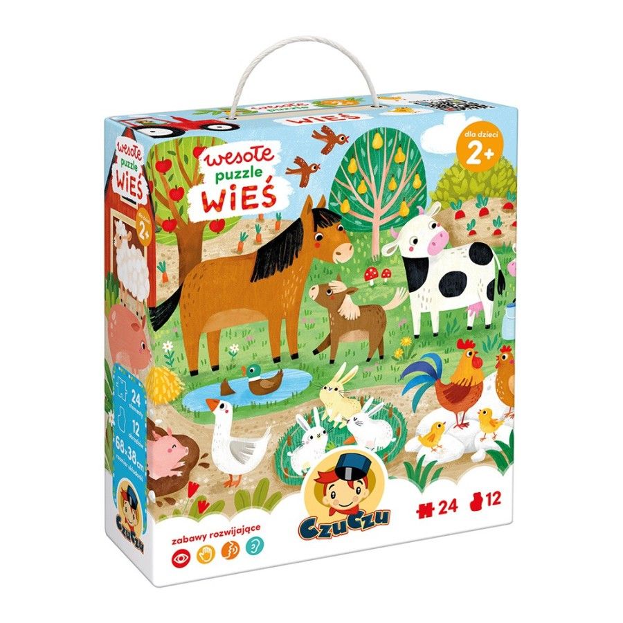 CzuCzu Merry Puzzle Wieś 2+ - 5902983493020