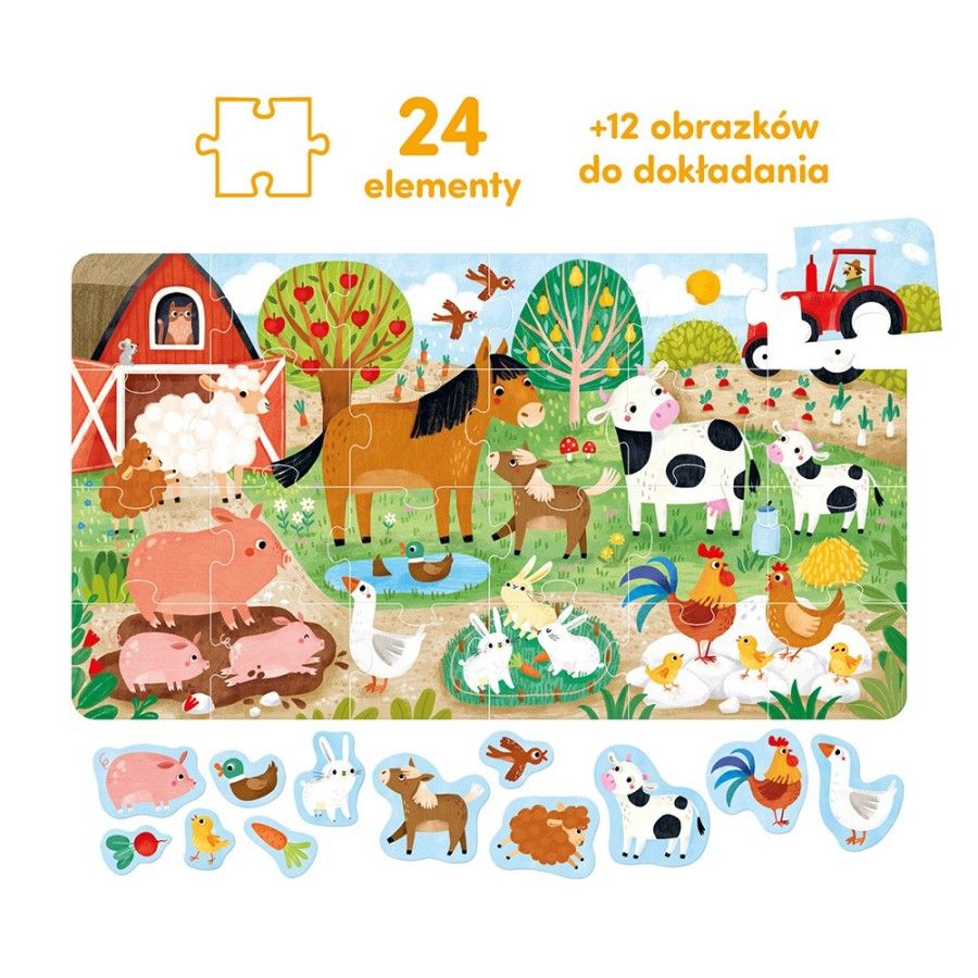 CzuCzu Весела головоломка Wieś 2+ - 5902983493020