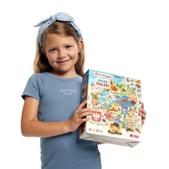 CzuCzu Mapa de Puzzle de Observatorio de Polonia 5+ - 590298349198