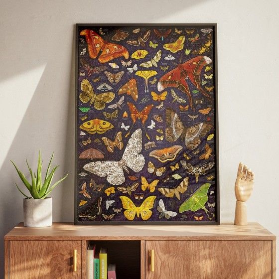 CzuCzu Puzzlove Motten - Familienpuzzle 1000el - 5902983492832