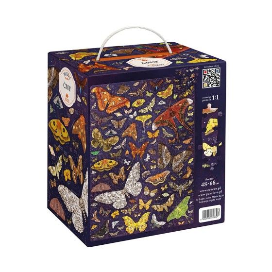 CzuCzu Puzzlove Motten - Familienpuzzle 1000el - 5902983492832