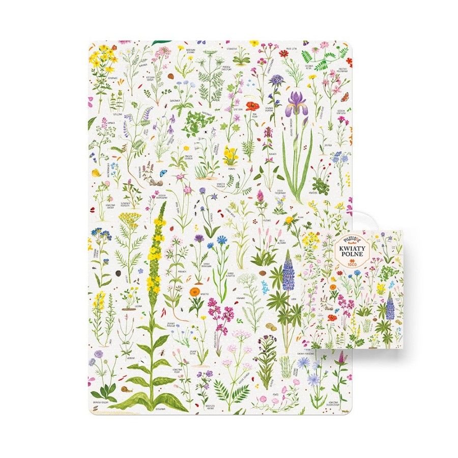 CzuCzu Puzzlove Flowers - Family puzzles - 5902983492474