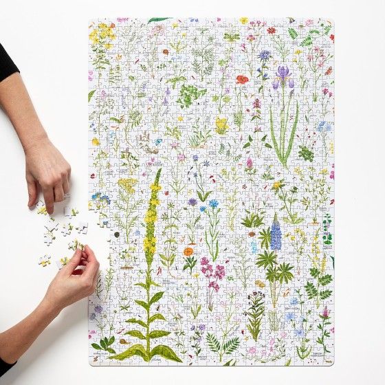 CzuCzu Puzzlove Flowers - Family puzzles - 5902983492474