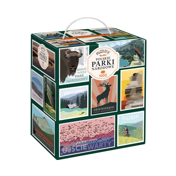 CzuCzu Puzzlove lengyel nemzeti parkok 1000 Elem - 5902983492320