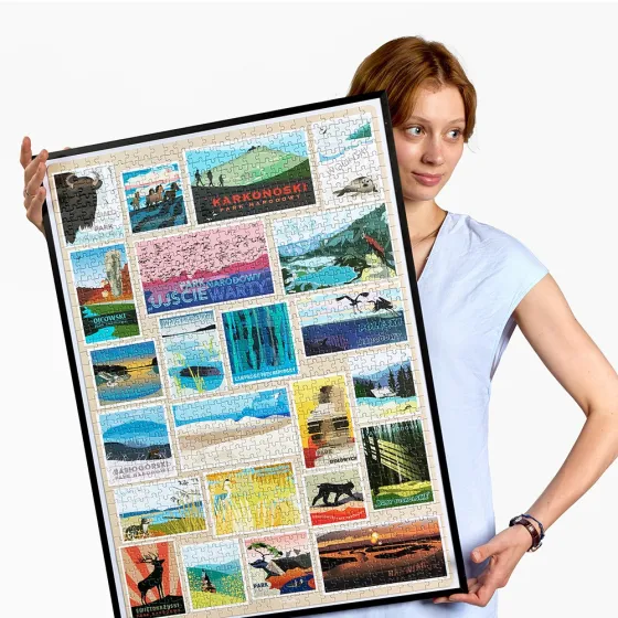 CzuCzu Puzzlove lengyel nemzeti parkok 1000 Elem - 5902983492320