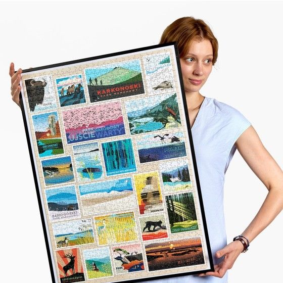 CzuCzu PuzzLove Польскі Нацыянальныя паркі 1000 Elem - 5902983492320
