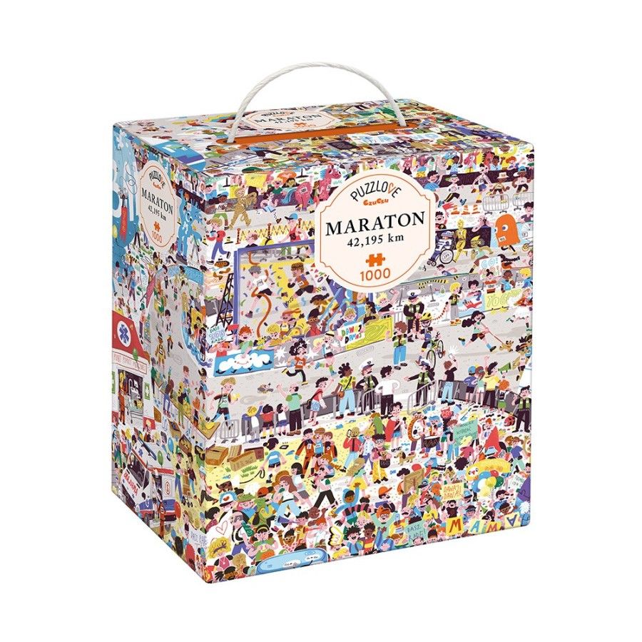 CzuCzu Puzzlove Marathon 42,195 km - Family puzzles -