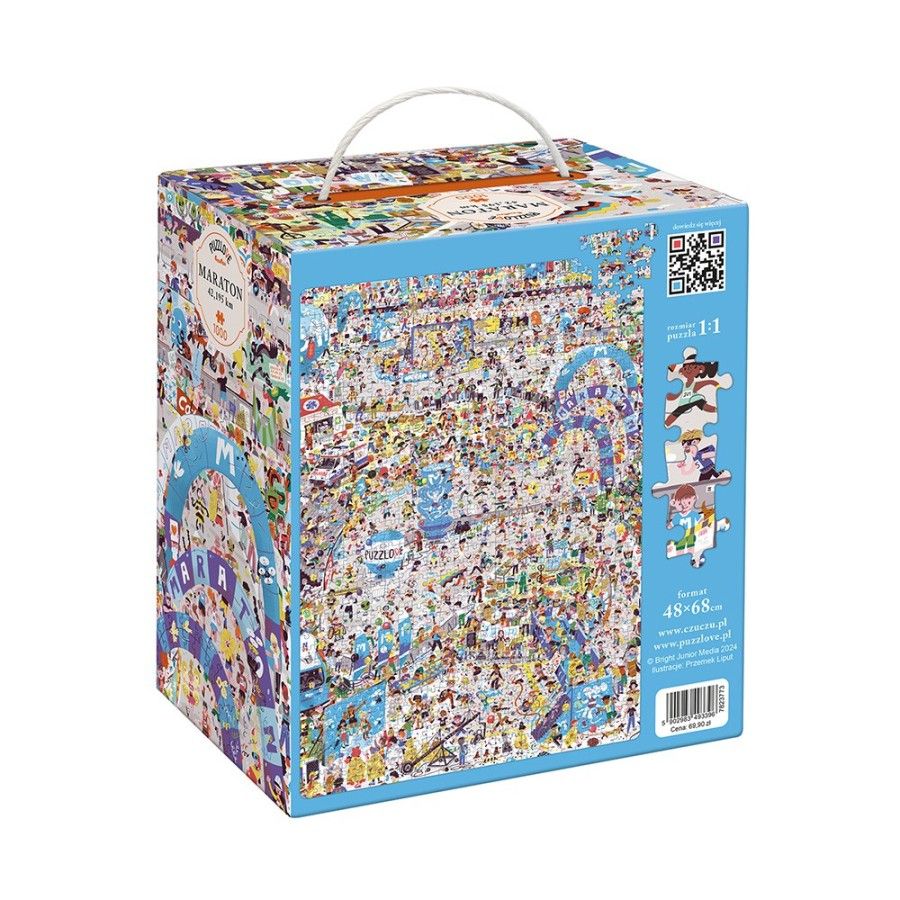 CzuCzu Puzzlove Marathon 42,195 km - Puzzle familiari -