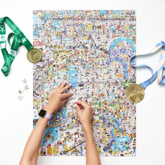 CzuCzu Puzzlove Marathon 42.195 km - Familiepuzzels -