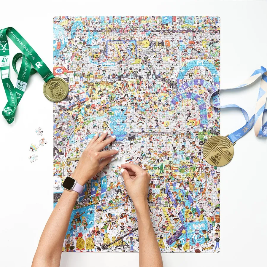 CzuCzu Puzzlove maraton 42.195 km - Családi rejtvények -