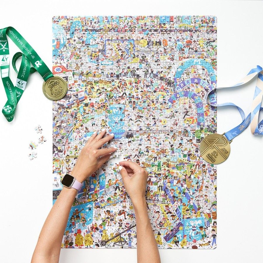 CzuCzu Puzzlove Marathon 42,195 km  - 家庭拼图 - 