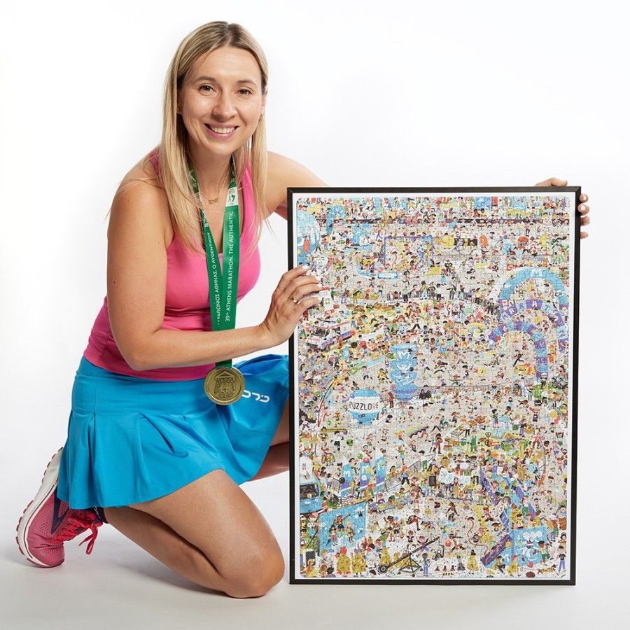 CzuCzu Puzzlove Marathon 42,195 km - Family puzzles -