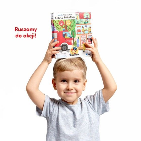 CzuCzu Puzzle áno požiarna brigáda - 5902983493808