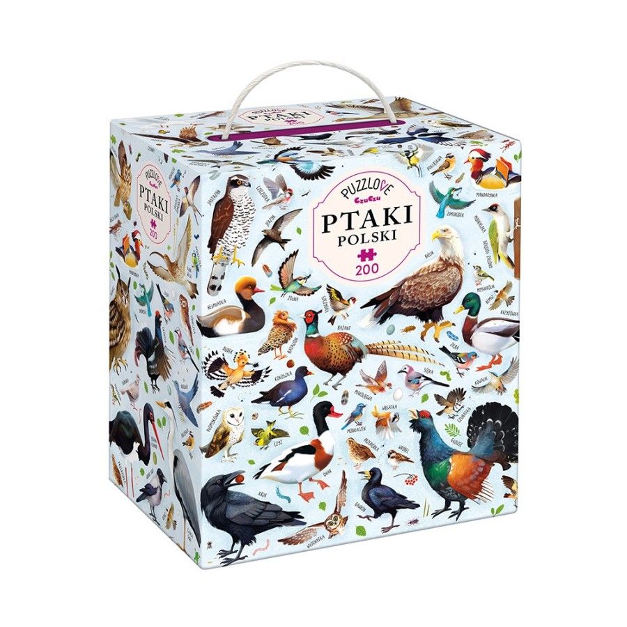 CzuCzu Puzzlove Polish Birds - Family Puzzle 200 Elem -