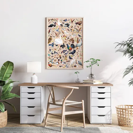 CzuCzu Puzzlove lengyel madarak - Családi puzzle 1000 Elem -