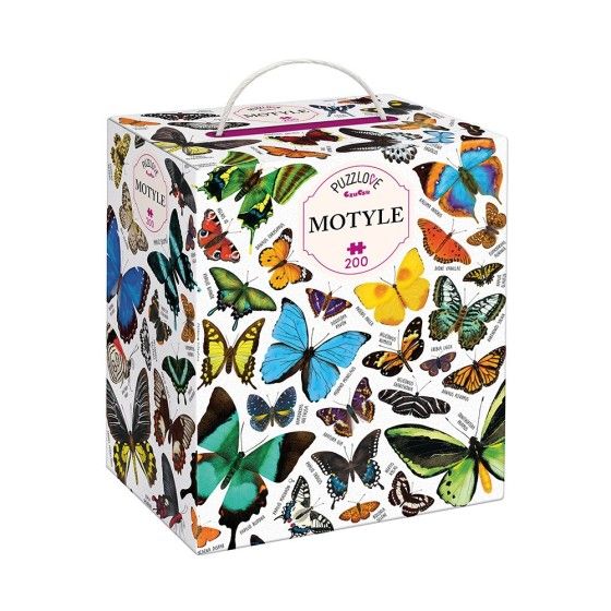 CzuCzu Puzzlove - mariposas 200el. rompecabezas