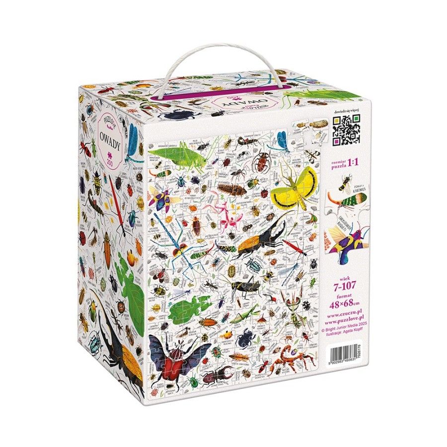 CzuCzu Puzzlove  - 昆虫200el。 