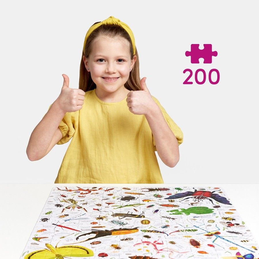 CzuCzu Puzzlove - Insekten 200el. 