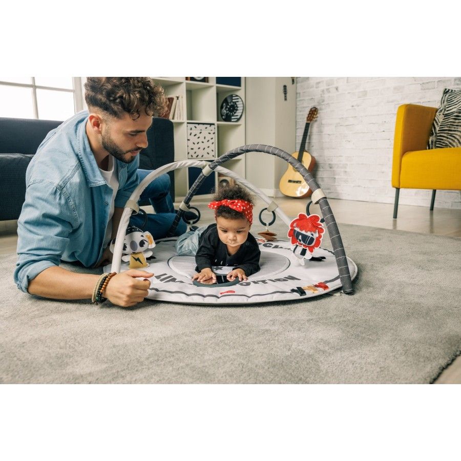 Tiny Love gimn.dla bob. met hoofdbanden - rockers - 7290108863314