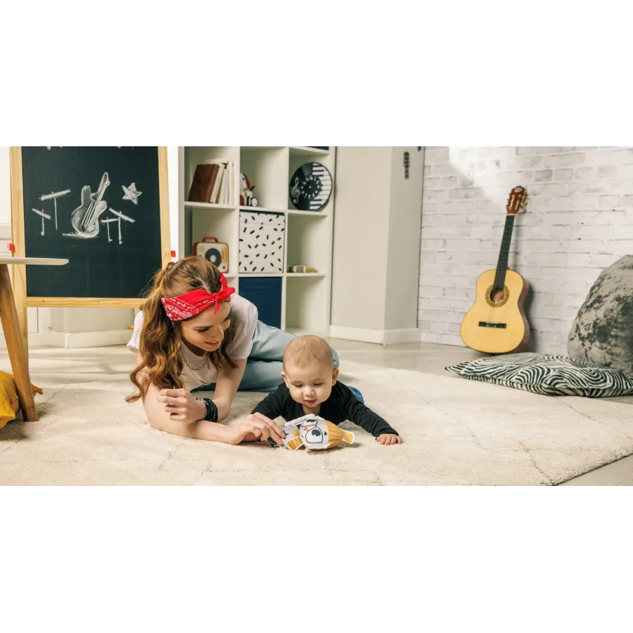 Tiny Love Apró okosok csörgő medál nyúl - rockerek -