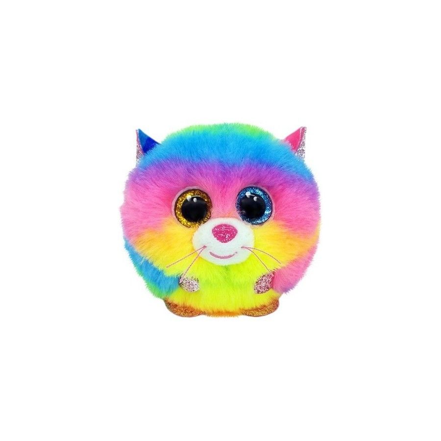 Ty Beanie Balls Gizmo - Rainbow Cat - 0008421425204