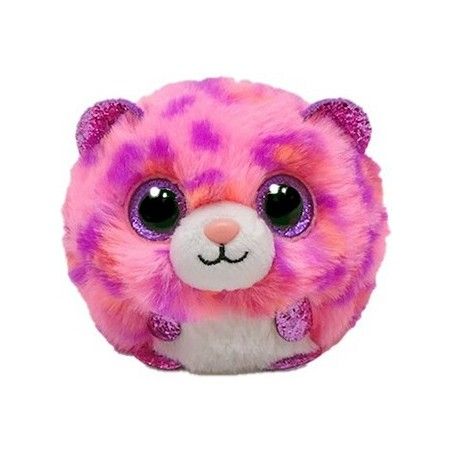 Ty Beanie míče topaz - růžový leopard