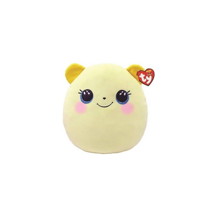 Ty Bonnets Squishy Buttercup, 22 cm - Ours jaune -