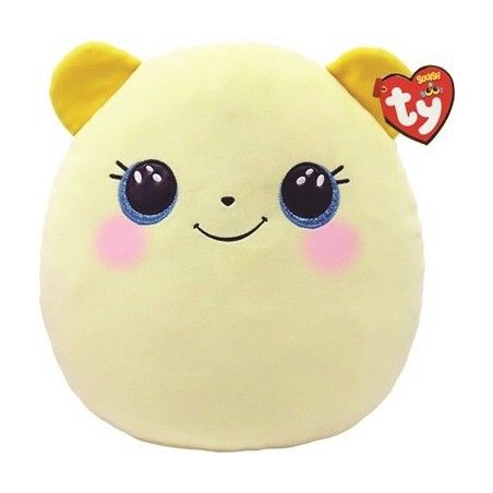 Ty Squishy beanies buttercup, 22 см - жовтий ведмідь