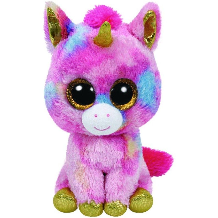 Ty Boos fantasia, 15 cm - Multicolore Unicorn - 0008421361588