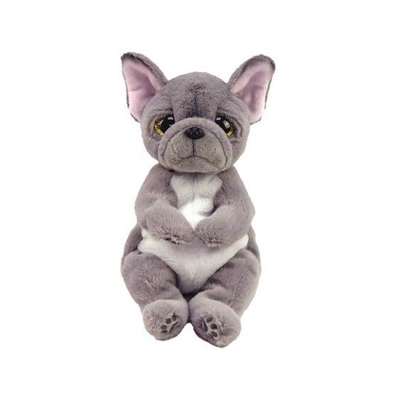 Ty Beanie Bellies Wilfred, 15cm - Gray Dog - 0008421405961