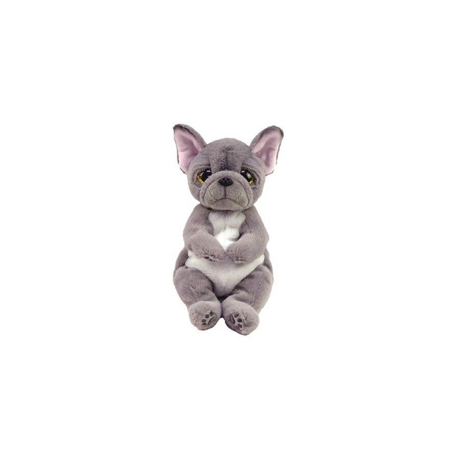 Ty Beanie Bellies Wilfred, 15cm - šedý pes - 0008421405961