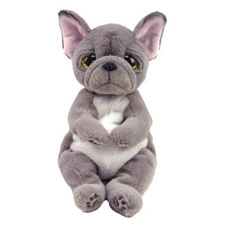 Ty Beanie Bellies Wilfred, 15 cm - Gray Dog