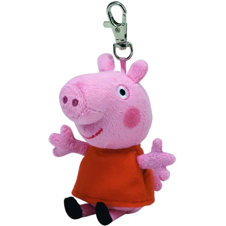 Ty Beanie Babies Lic PEPPA PIG - Peppa - Clip