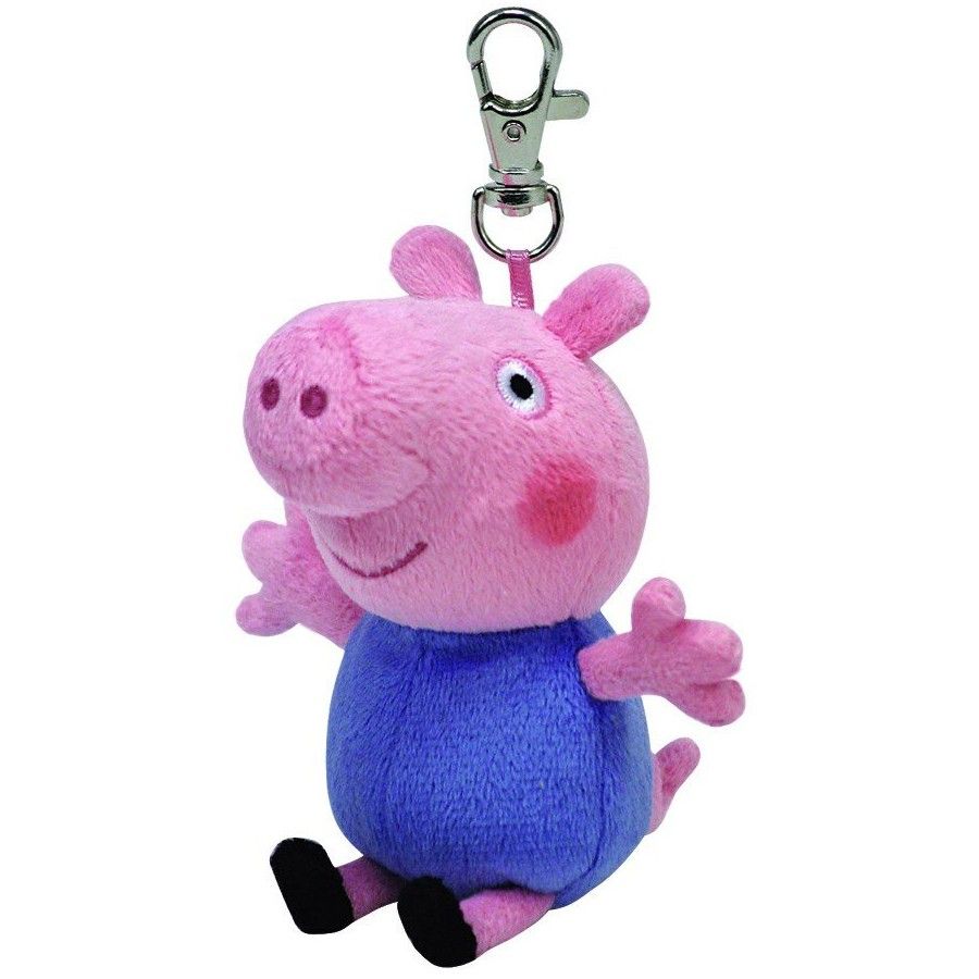 Ty Čiapka Deti Lic Peppa prasa, 8,5 cm - George - CLIP -