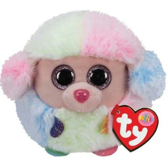 Ty Čiapky Balls Rainbow - Poodle - 0008421425122