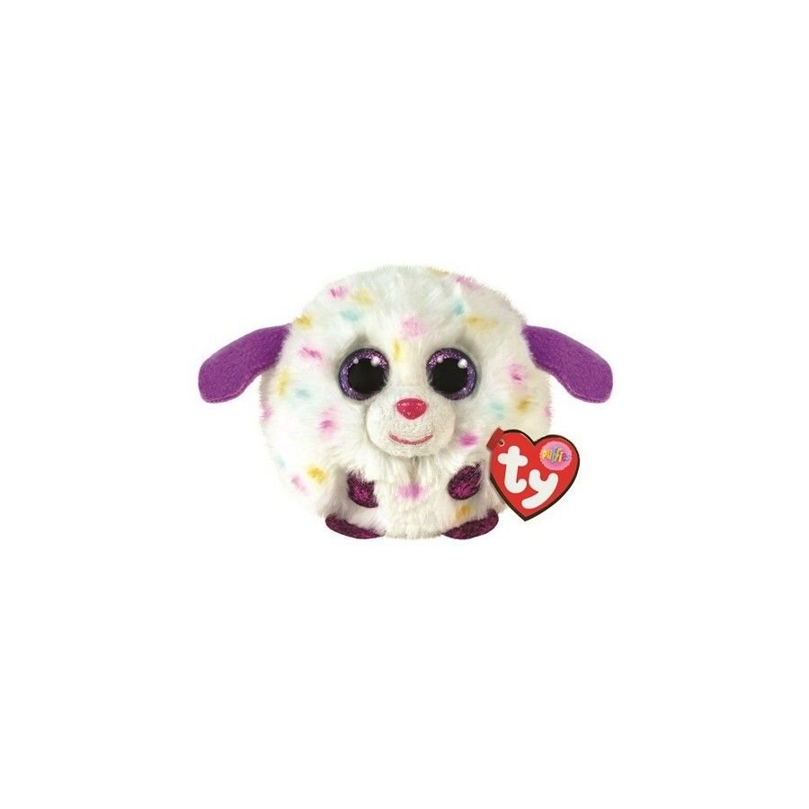 Ty Beanie Balls Munchkin - White Dog - 0008421425280