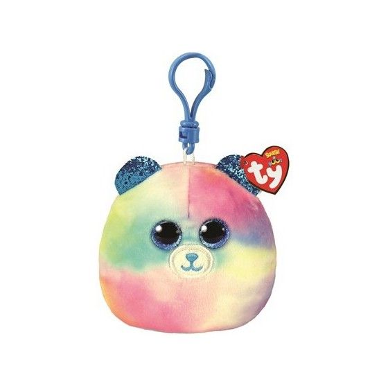 Ty Squishy Mutsen Hoop, 8,5 cm - Pastel Bear - Clip -