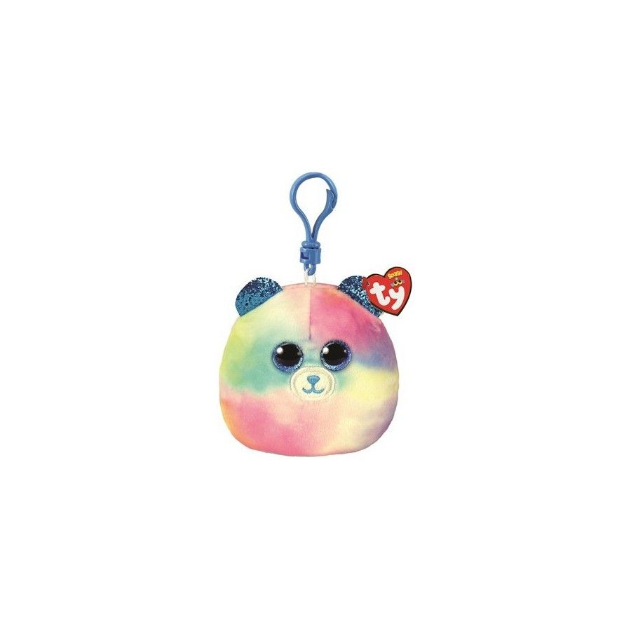 Ty Squishy Mutsen Hoop, 8,5 cm - Pastel Bear - Clip -