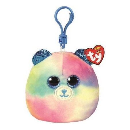 Ty Squishy Beanies Hope, 8.5 cm - Pastel Bear - Clip