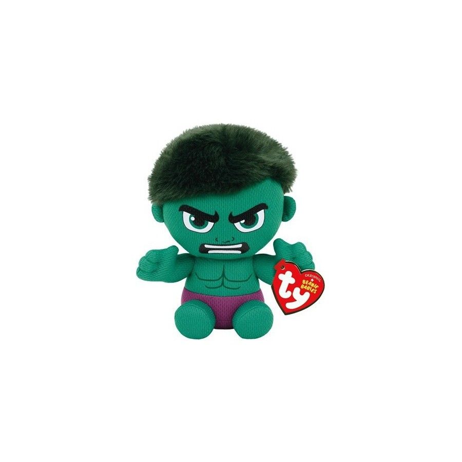 Ty Bonnet Babies Marvel Hulk, 15 cm - 0008421411917