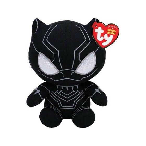 Ty Beanie děti Marvel Black Panther, 15 cm - 0008421411979