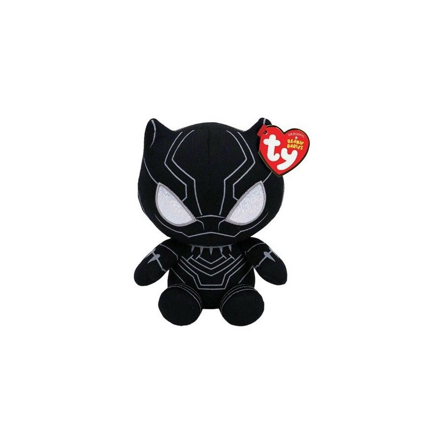Ty Čiapka Babies Marvel Black Panther, 15 cm - 0008421411979