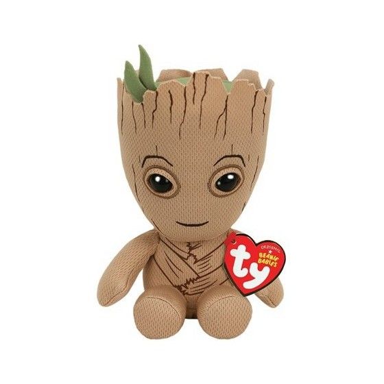 Ty Beanie Babies Marvel Гроот, 15 см - 0008421412150