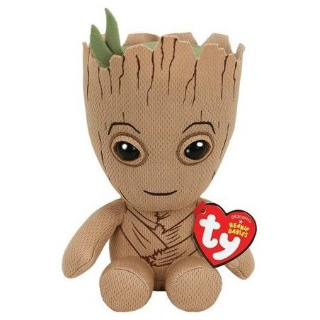 Ty Beanie Babies Marvel Groot, 15 cm