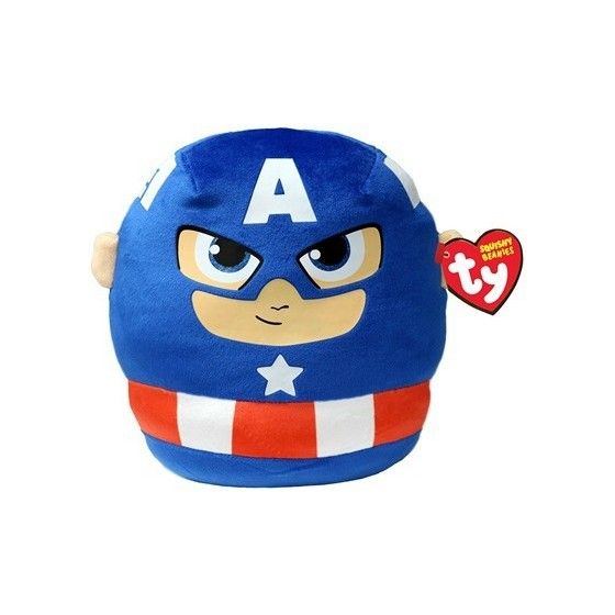 Ty Squishy Fauries Marvel Captain America, 22 cm - 0008421392575