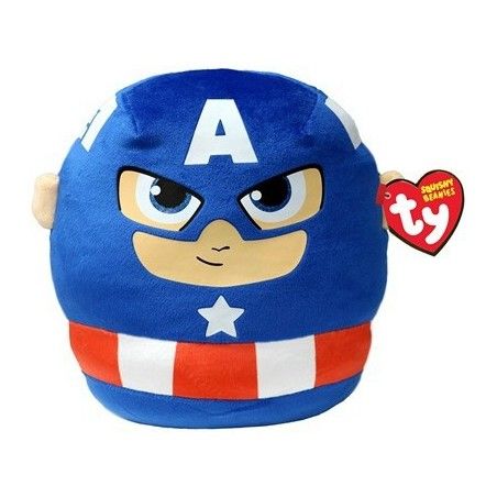 Ty Squishy Mutsen Marvel Captain America, 22 cm