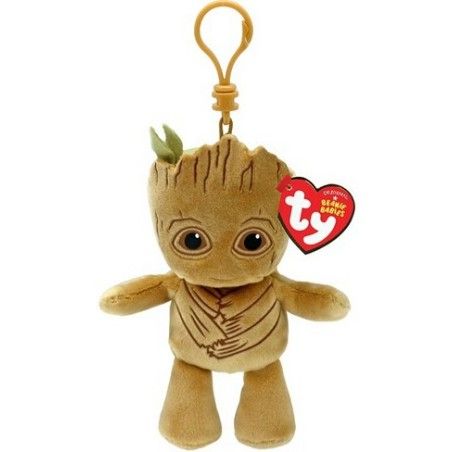 Ty Beanie Babies Marvel Groot, Clip 8,5 cm