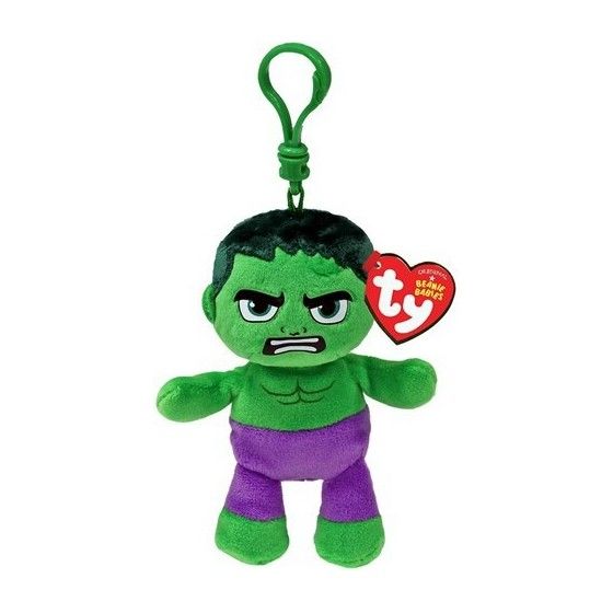 Ty Beanie Babies Marvel Hulk, Clip 8.5 см - 000842130064