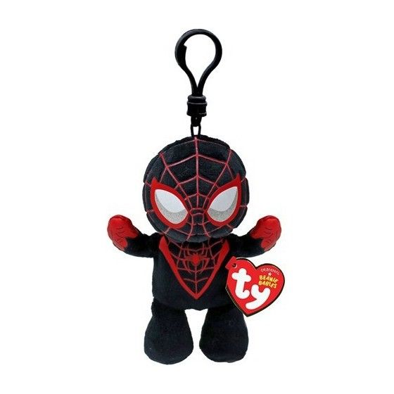 Ty Beanie Babies Marvel Miles Morales, Clip 8.5 cm -