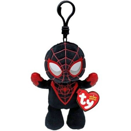 Ty Beanie děti Marvel Miles Morales, Clip 8,5 cm